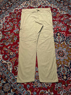 Wrangler Khaki Relaxed Fit Cargo JEANS - 38