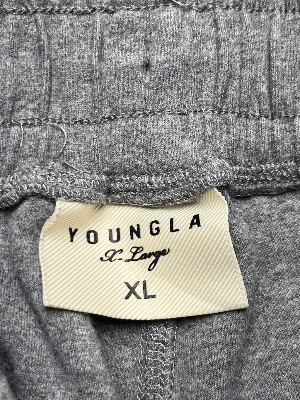 YOUNGLA GREY COTTON TROUSERS - 32