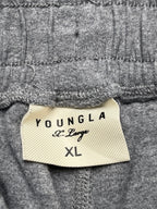 YOUNGLA GREY COTTON TROUSERS - 32
