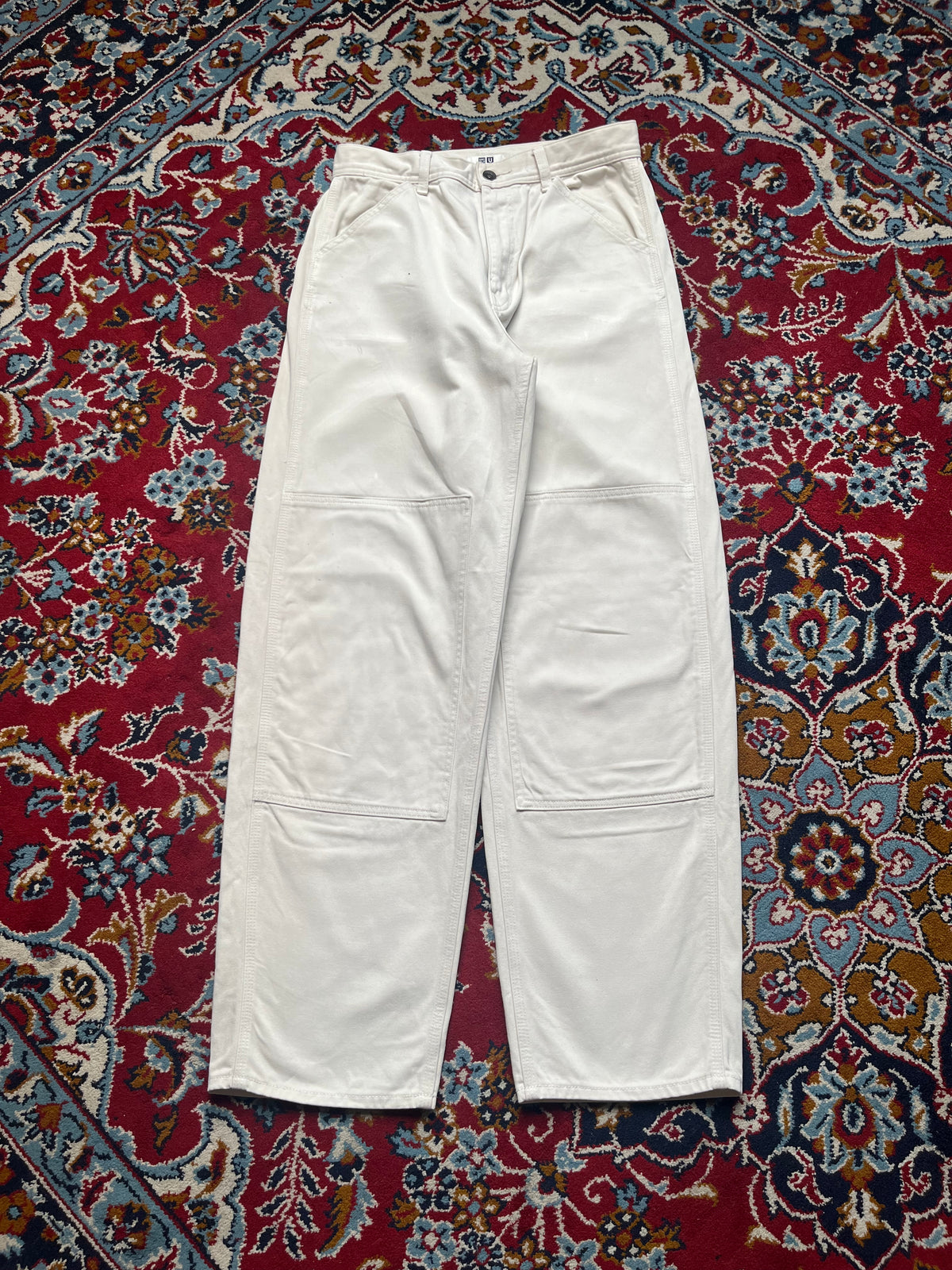 Uniqlo U Christophe Lemaire relaxed fit Off White JEANS - 26