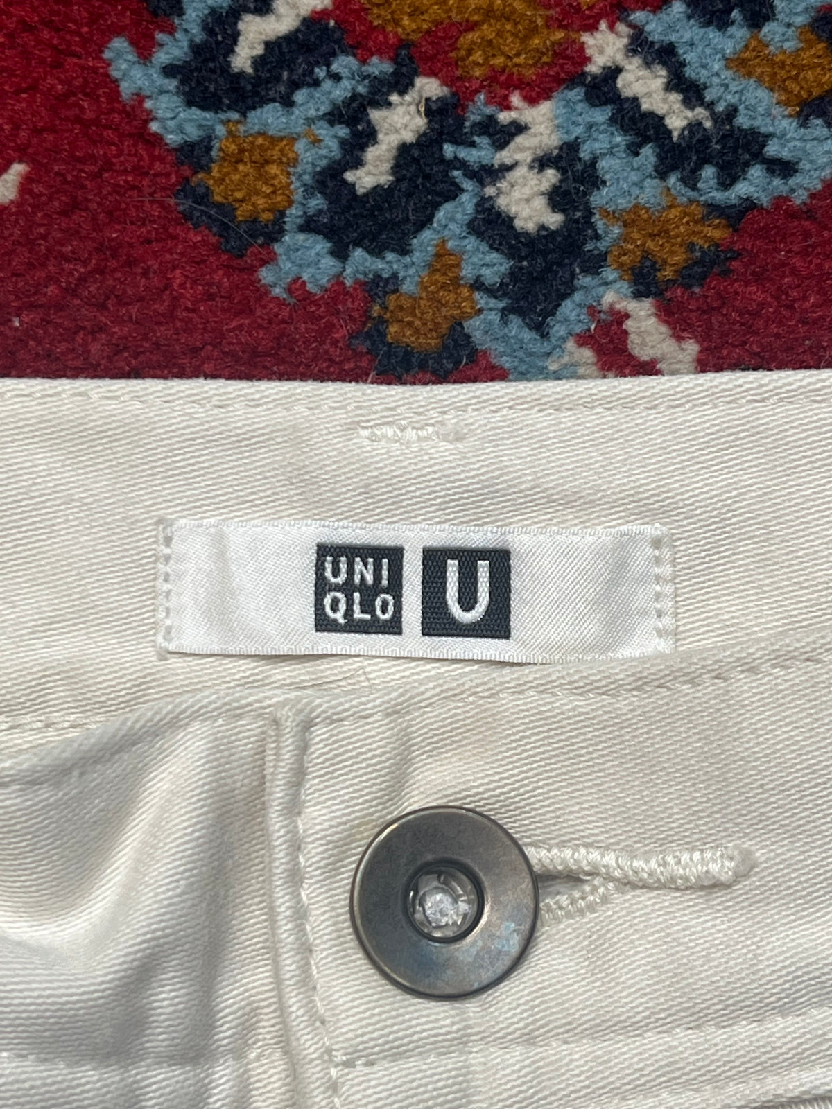 Uniqlo U Christophe Lemaire relaxed fit Off White JEANS - 26