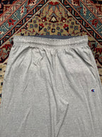 CHAMPION GREY Relaxed Fit COTTON SWEATPANTS - 30