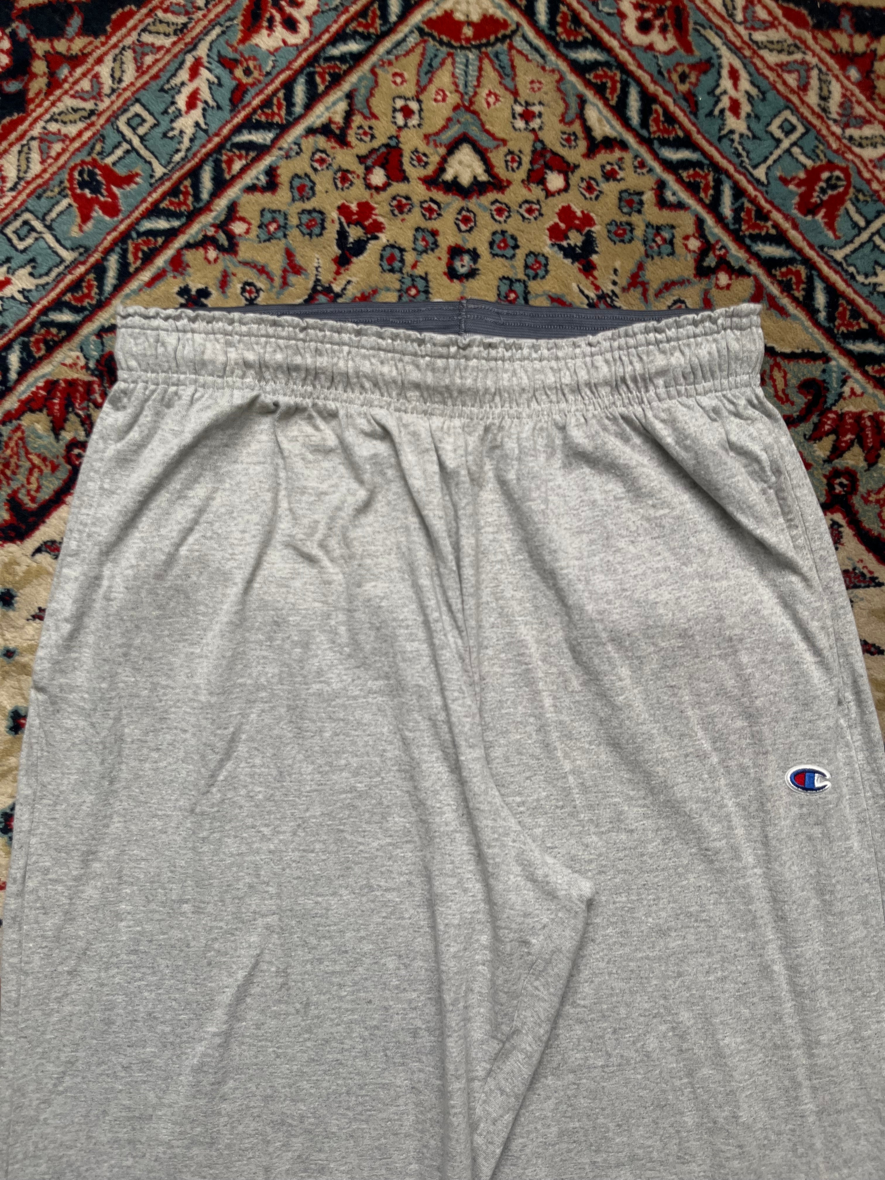 CHAMPION GREY Relaxed Fit COTTON SWEATPANTS - 30