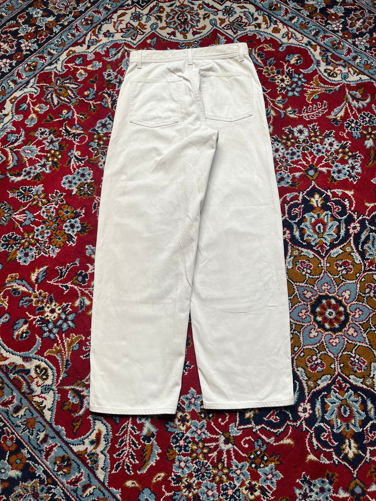 Uniqlo U Christophe Lemaire relaxed fit Off White JEANS - 26