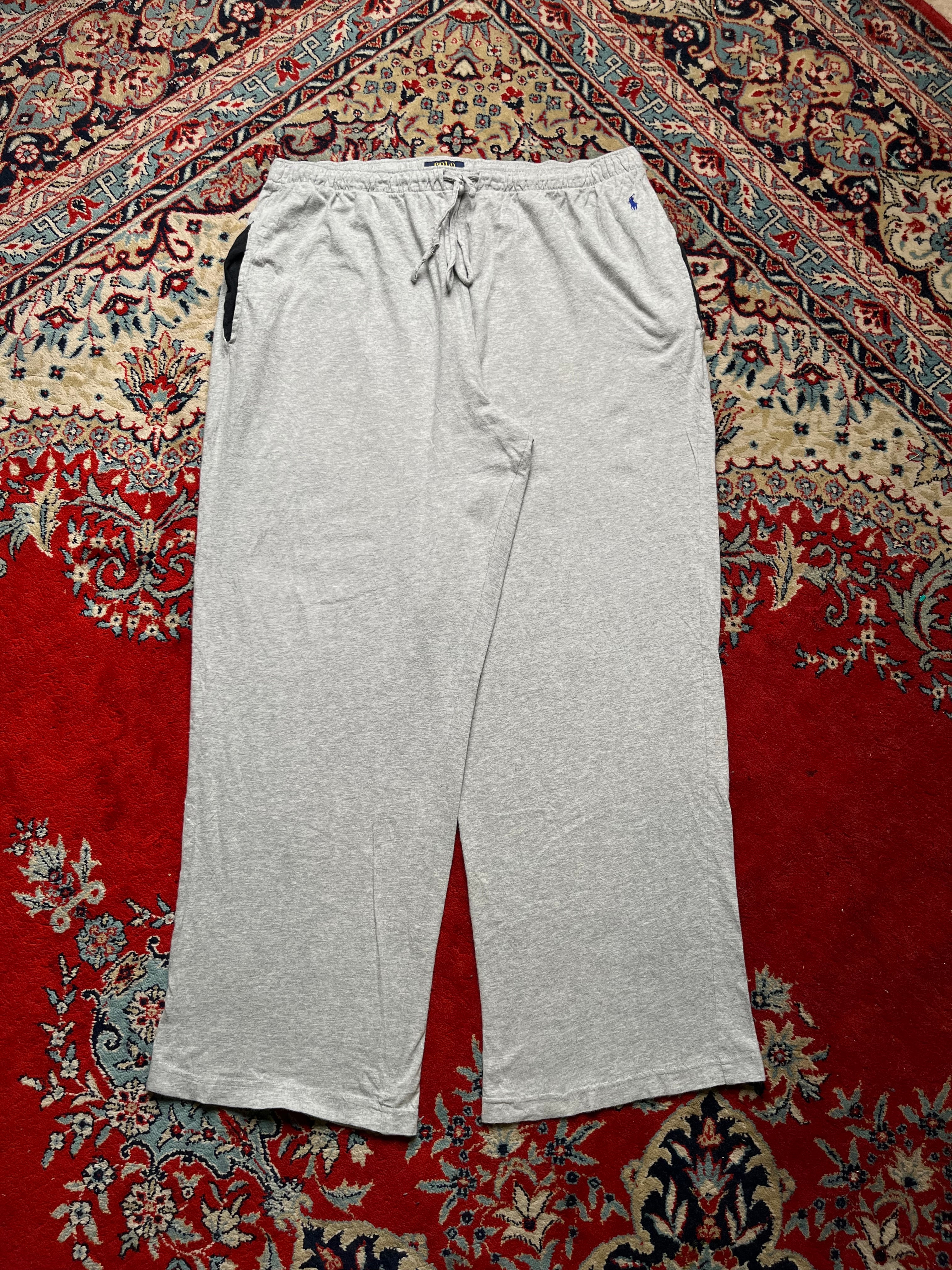 Polo Ralph Lauren Gray Cotton TROUSERS - 34