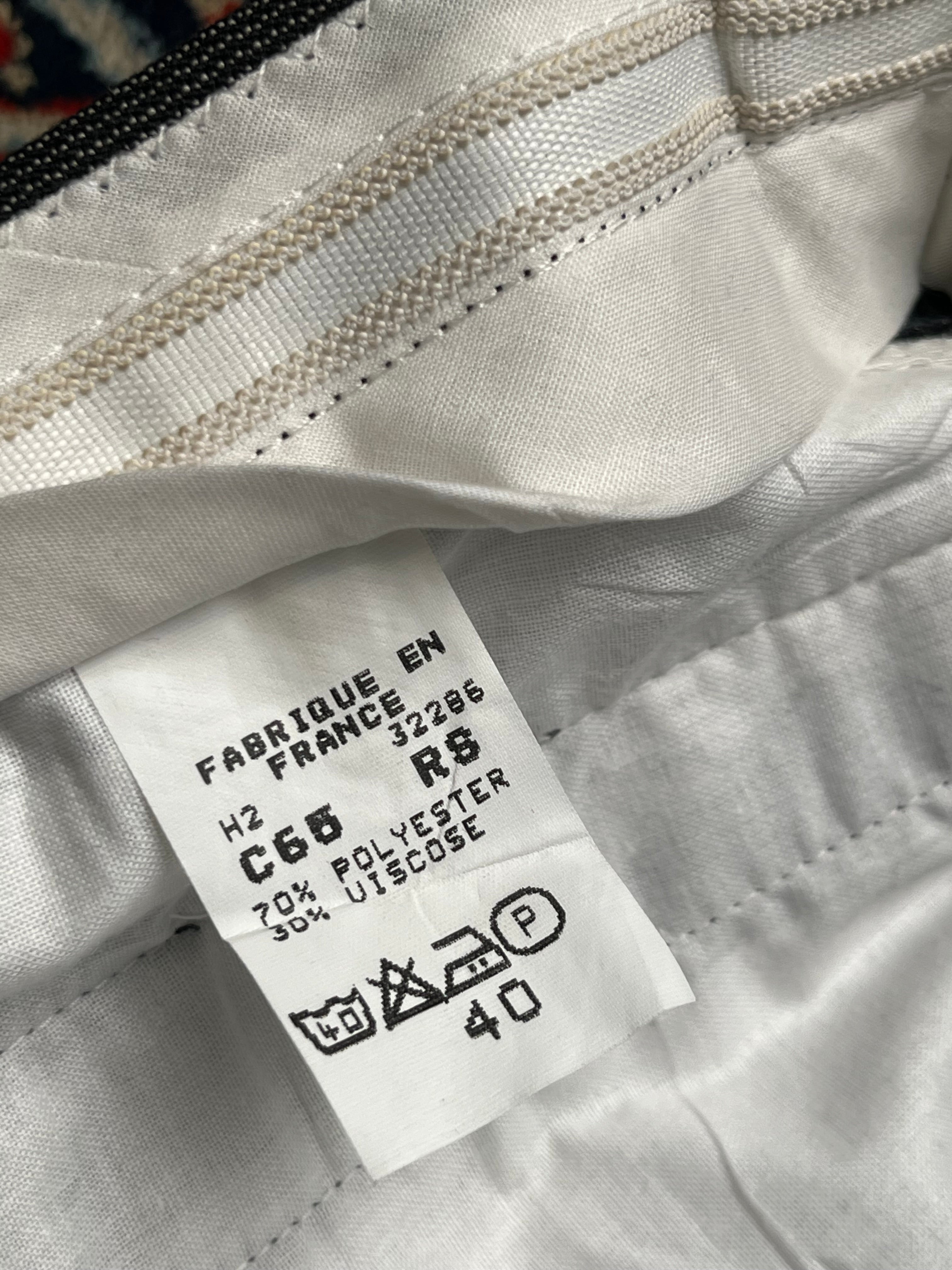 Vintage Pierre d'Arlanc France Pleated Textured Dress Pants - 30