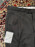 Vintage Pierre d'Arlanc France Pleated Textured Dress Pants - 30