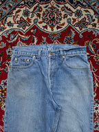 Vintage Levis 618 Orange Tab Straight Fit Light Washed JEANS - 30