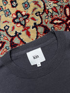 Kin Charcoal Grey Merino Wool Crewneck Sweater - M