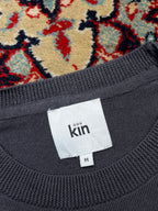 Kin Charcoal Grey Merino Wool Crewneck Sweater - M