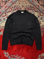Asterr Outfitters Black Knit Crewneck Sweater - M