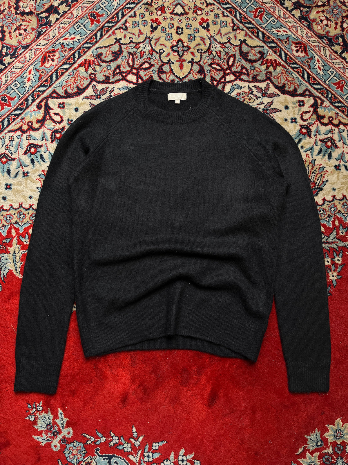 Asterr Outfitters Black Knit Crewneck Sweater - M
