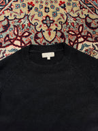 Asterr Outfitters Black Knit Crewneck Sweater - M