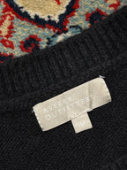 Asterr Outfitters Black Knit Crewneck Sweater - M
