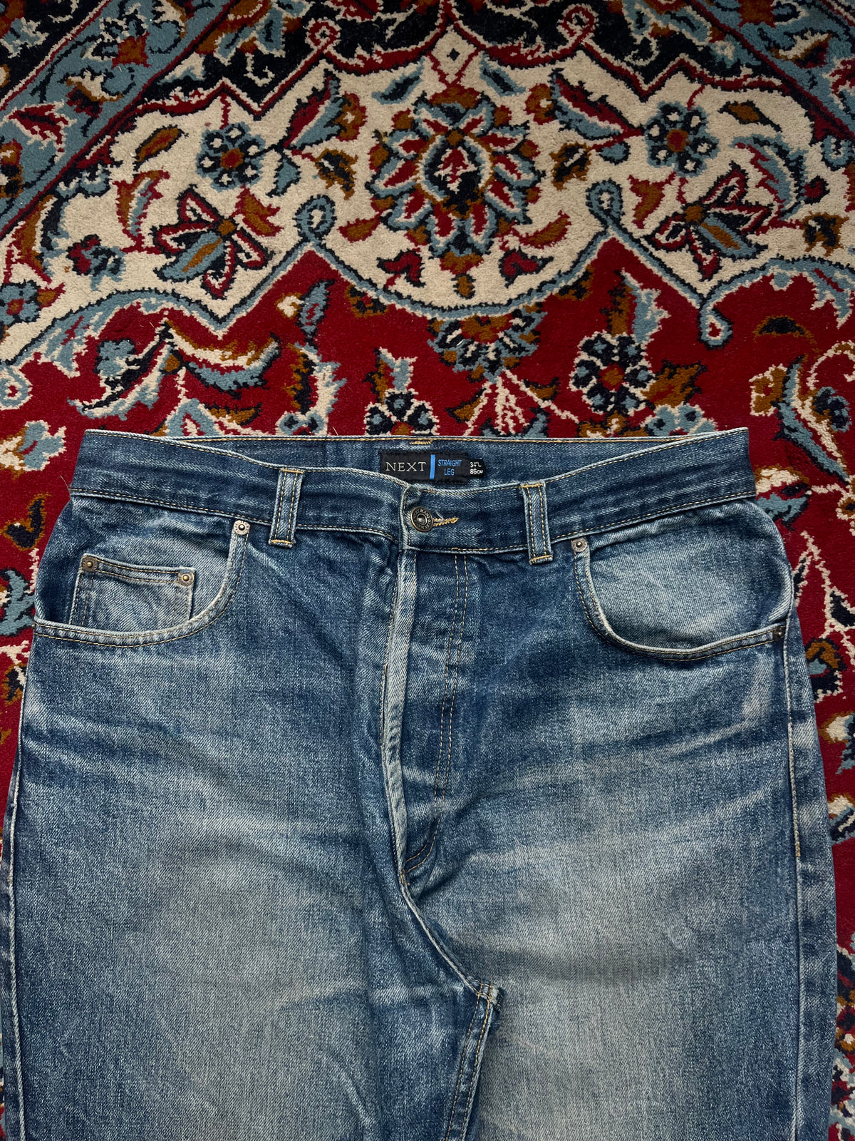 NEXT Straight Fit Medium Washed JEANS - 32