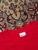 Nike Tiger Woods TW Red Knit Crewneck Golf Sweater - S