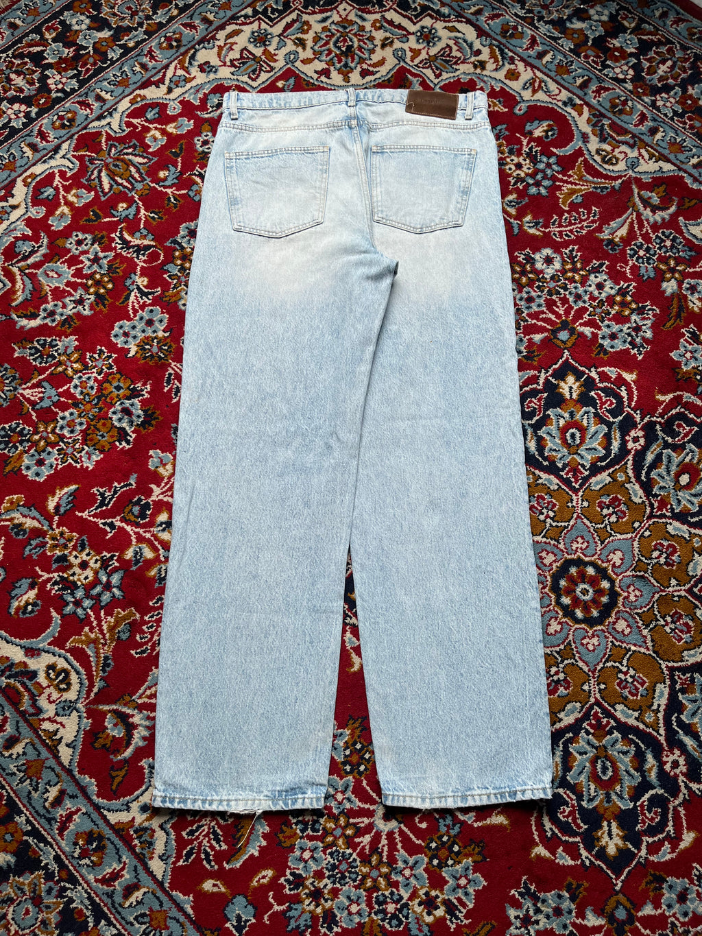 EIGHTYFIVE Baggy Fit Light Washed JEANS - 34