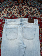 EIGHTYFIVE Baggy Fit Light Washed JEANS - 34