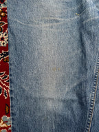 Vintage Levis 726 Orange Tab Medium Washed JEANS - 32
