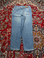 Vintage Levis 726 Orange Tab Medium Washed JEANS - 32