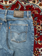 Vintage Levis 726 Orange Tab Medium Washed JEANS - 32