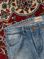 Wrangler Ben Distressed Faded Straight Fit JEANS - 30