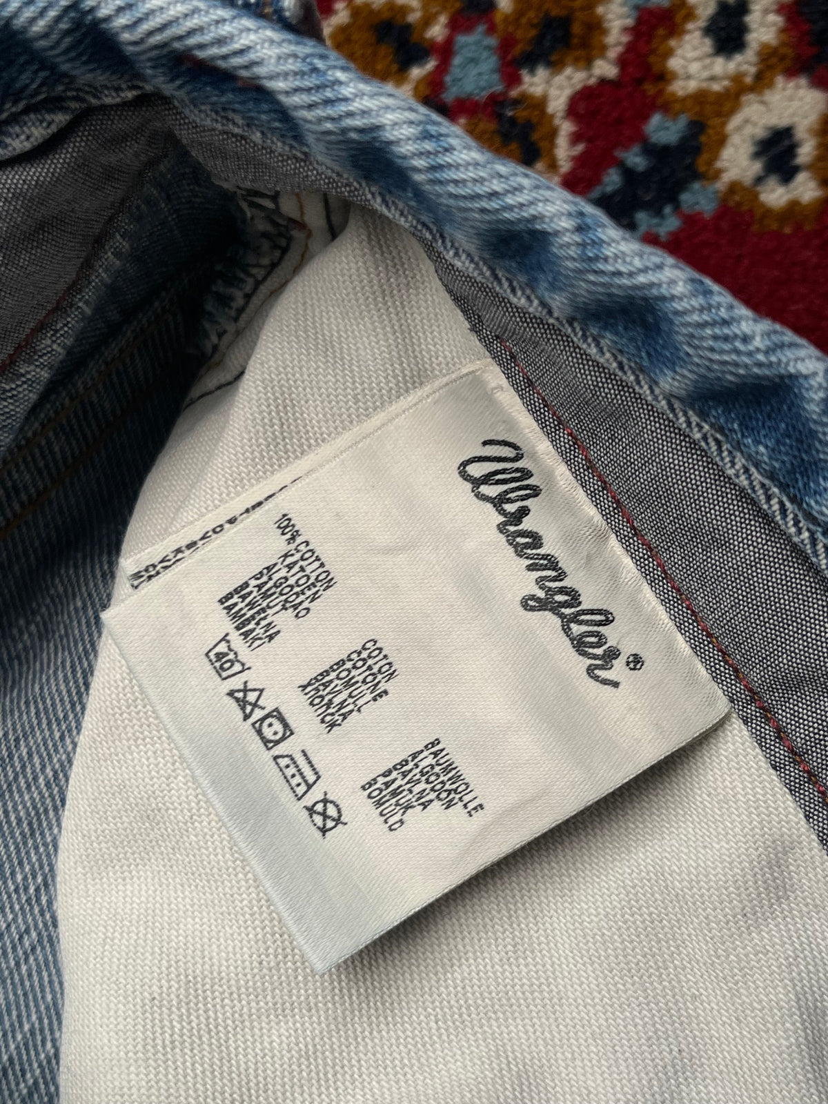 Wrangler Ben Distressed Faded Straight Fit JEANS - 30