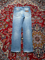 Wrangler Ben Distressed Faded Straight Fit JEANS - 30