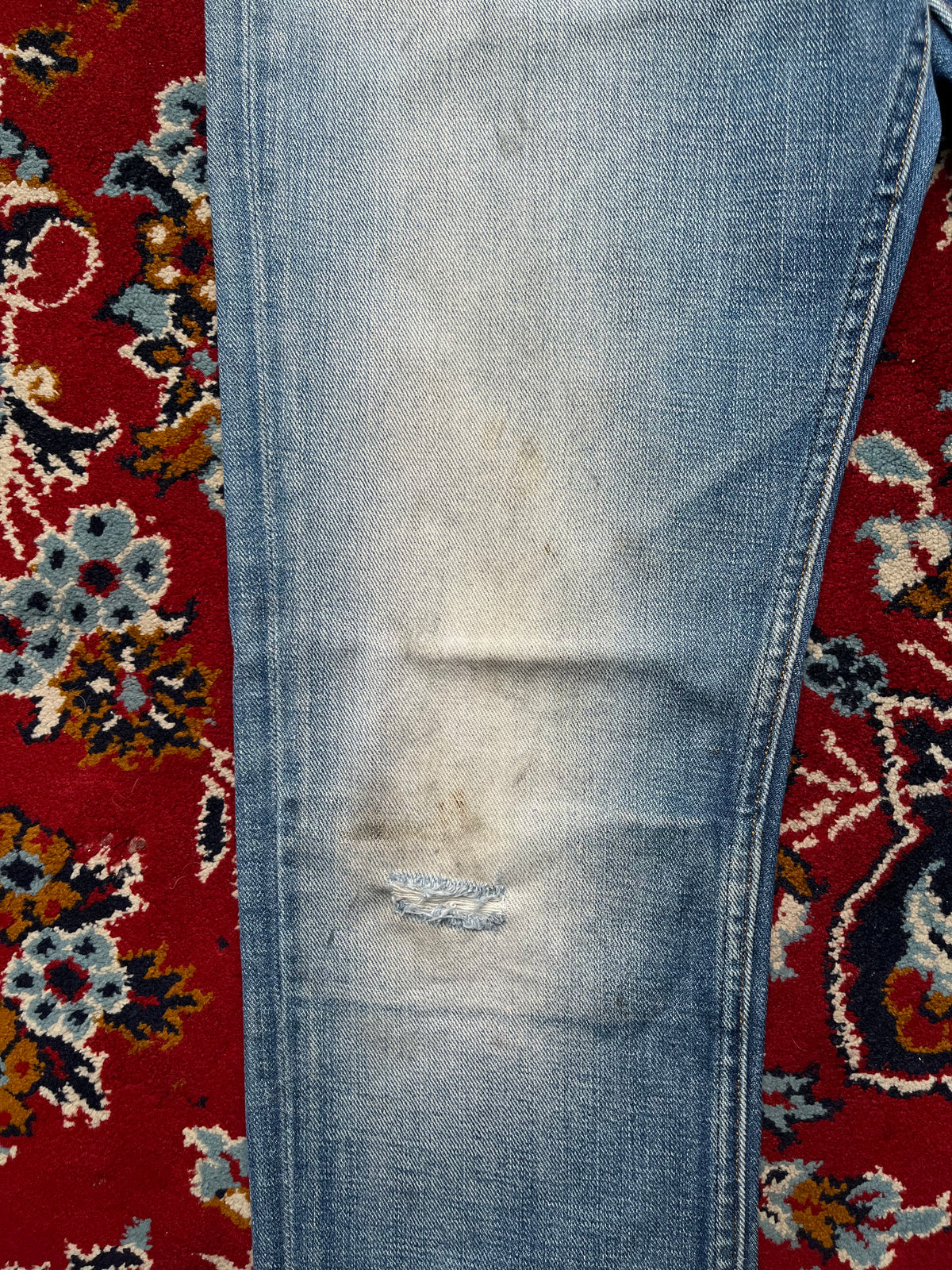 Wrangler Ben Distressed Faded Straight Fit JEANS - 30