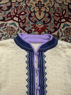 Dale Casual Women Cream Nordic Fair Isle Knit Jacket - M