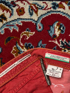 Jacob Cohen Rare Luxury Handmade Italian Salmon Red Straight Fit Jeans - 34