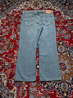 Levi's 527 Low Bootcut Light Washed Jeans - 36