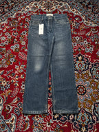 Vintage O.N. Sid Relaxed Fit Dark Washed Jeans - 32