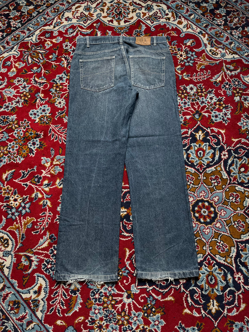 Vintage O.N. Sid Relaxed Fit Dark Washed Jeans - 32