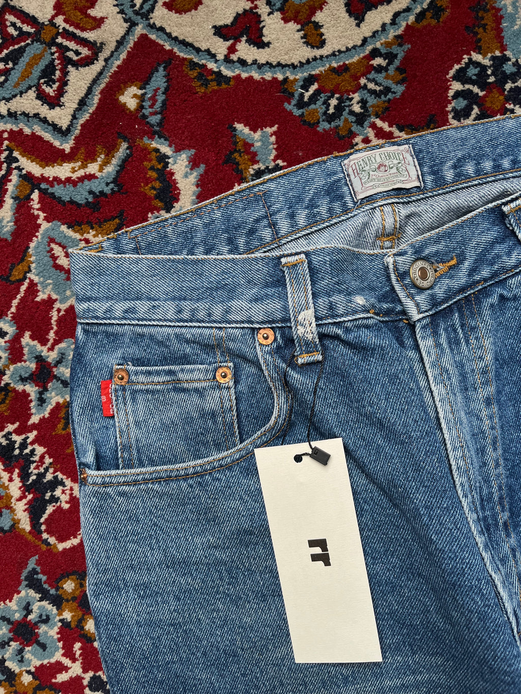 Vintage Henry Choice Medium Washed Straight Fit Jeans - 30