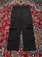 Favela Tactical Multi Pocket Wide Fit Cargo Jeans - 34