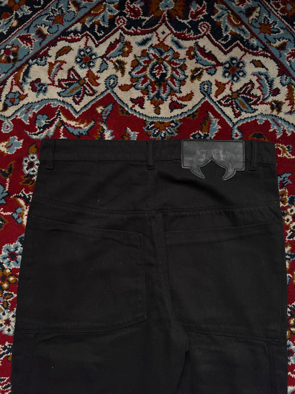 Favela Tactical Multi Pocket Wide Fit Cargo Jeans - 34
