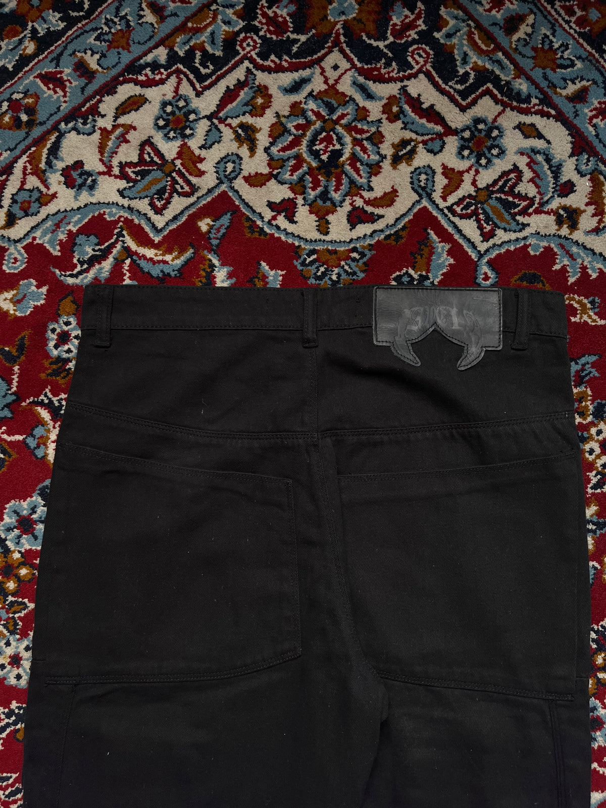 Favela Tactical Multi Pocket Wide Fit Cargo Jeans - 34
