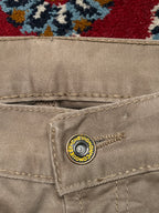 Vintage Chevignon Khaki Straight Fit Jeans - 32