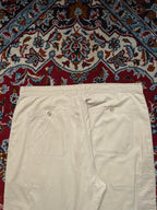 Vintage Polo Ralph Lauren Beige Three Quarter Baggy Fit Pants - 36