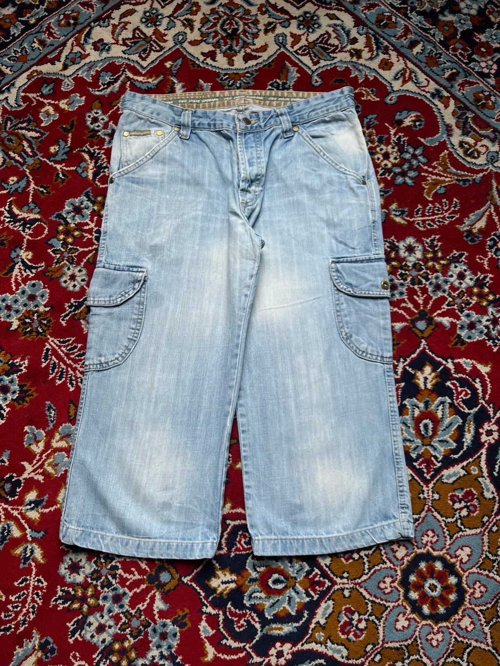 Vintage D&G Dolce & Gabbana Light Washed Jorts - 32