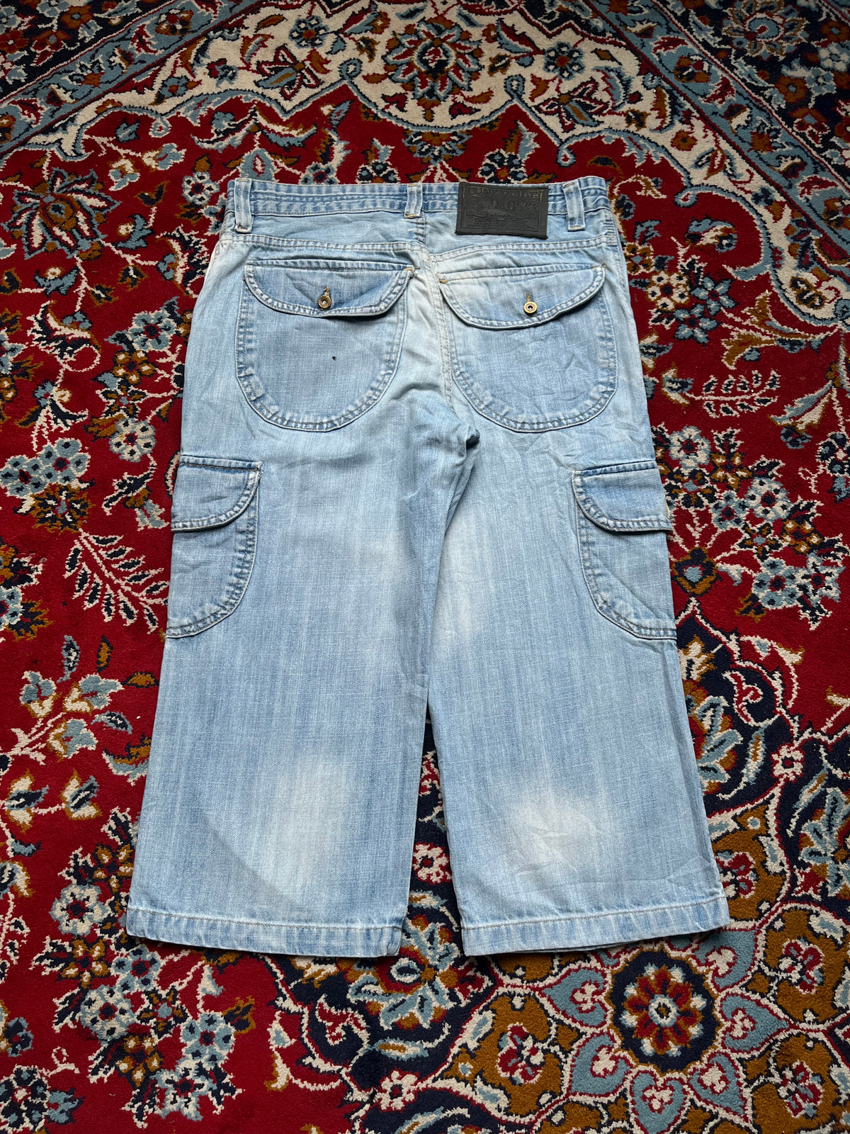 Vintage D&G Dolce & Gabbana Light Washed Jorts - 32