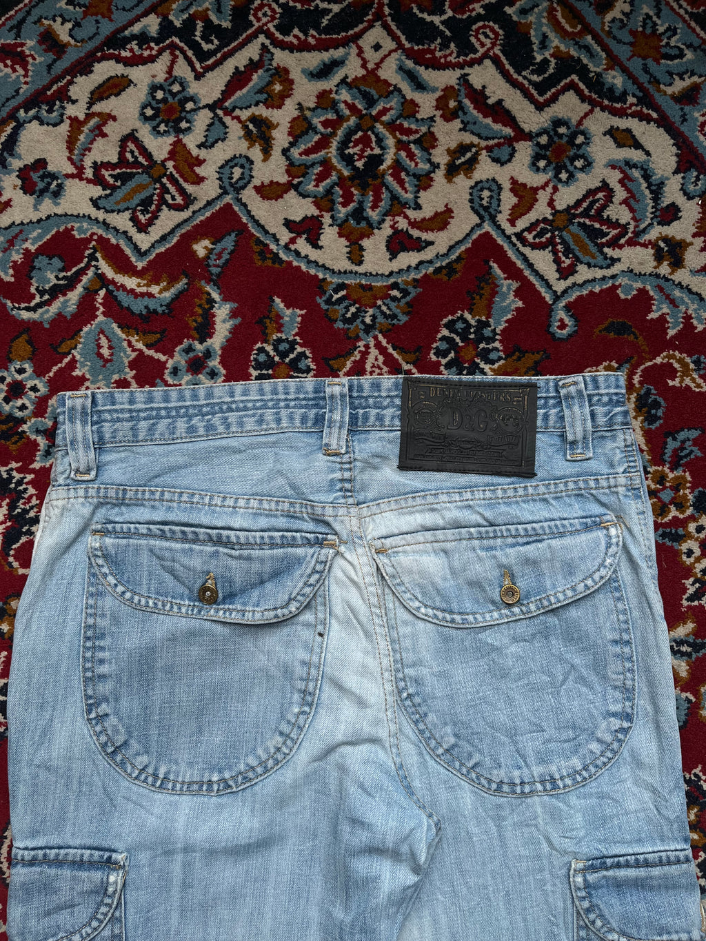 Vintage D&G Dolce & Gabbana Light Washed Jorts - 32