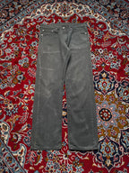 Levi's 505 Regular Straight Fit Faded Charcoal Grey JEANS - 32