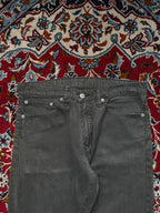 Levi's 505 Regular Straight Fit Faded Charcoal Grey JEANS - 32