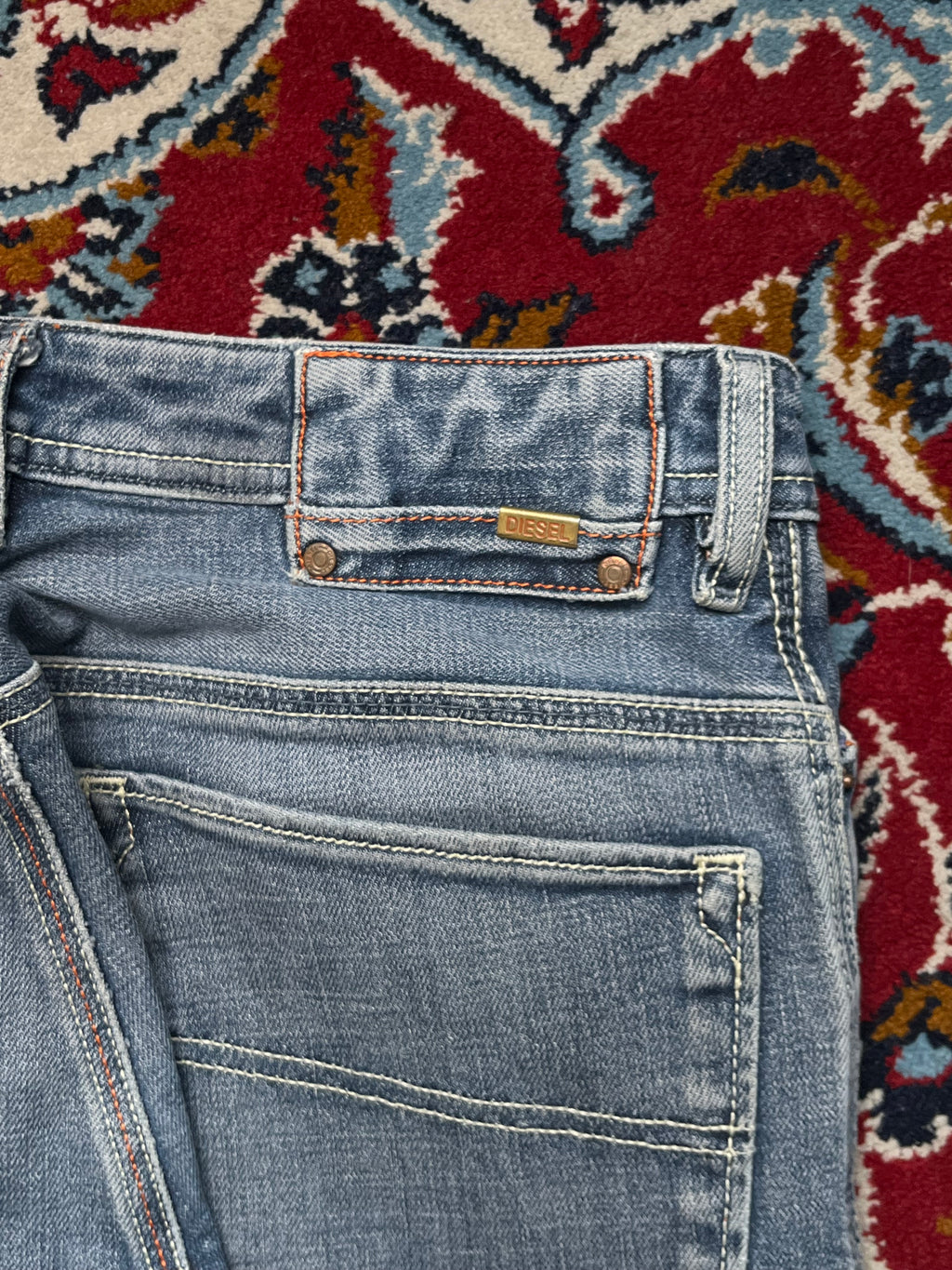Diesel Braddo 008GP Light Washed Denim JEANS - 32