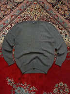 NII New York Grey Crewneck Knit Pullover Sweater - M