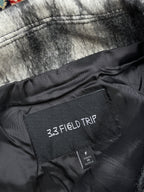 3.3 Field Trip Wool Fuzzy Zip Bomber Jacket - M
