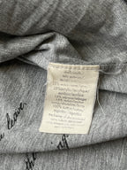 Calvin Klein Jeans Charcoal Wool Zip Cable Knit Sweater - L