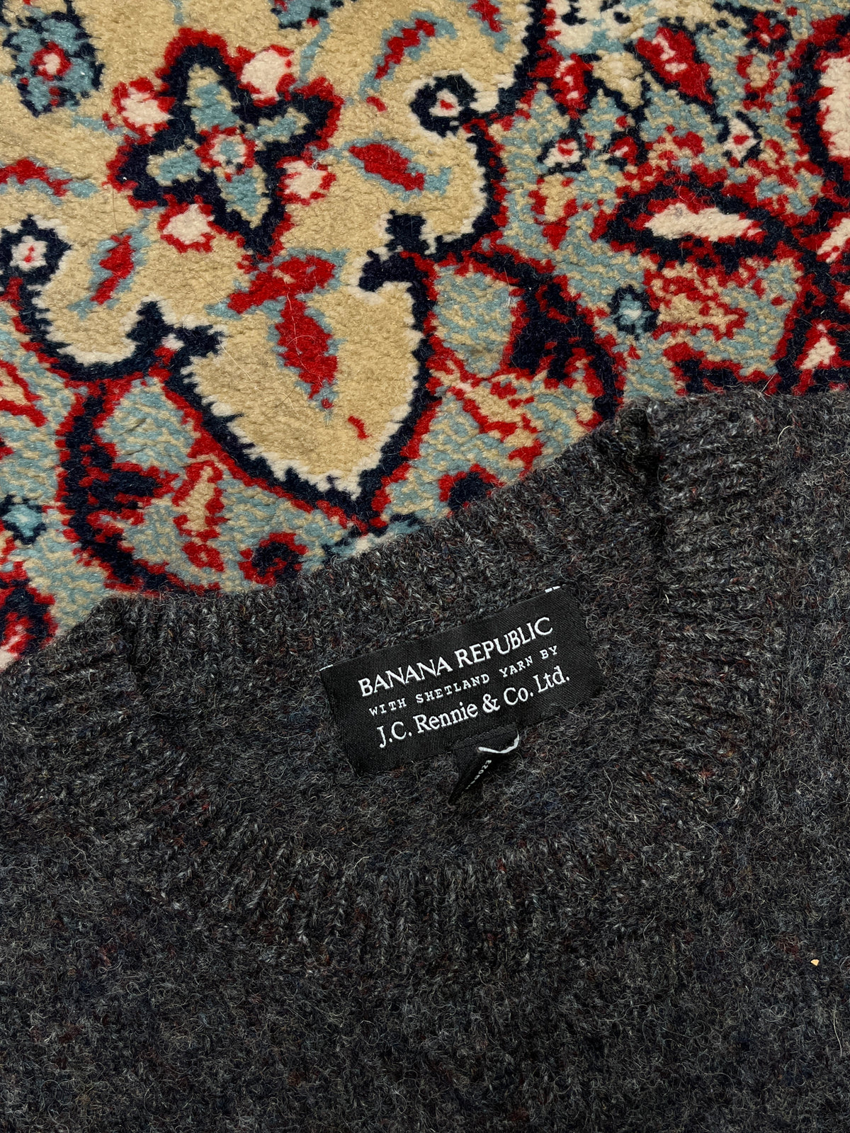 Banana Republic Wool Grey Crewneck Sweater - S